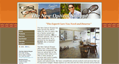 Desktop Screenshot of newopticalshoppe.com